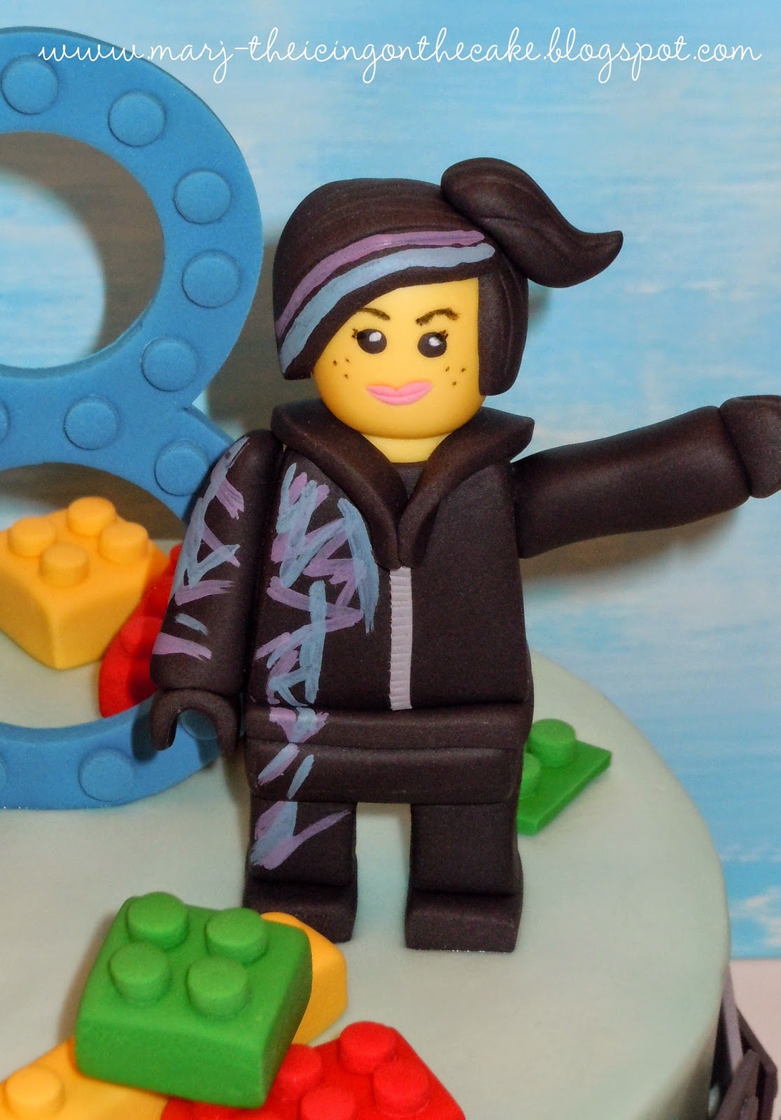 a cast of Lego characters